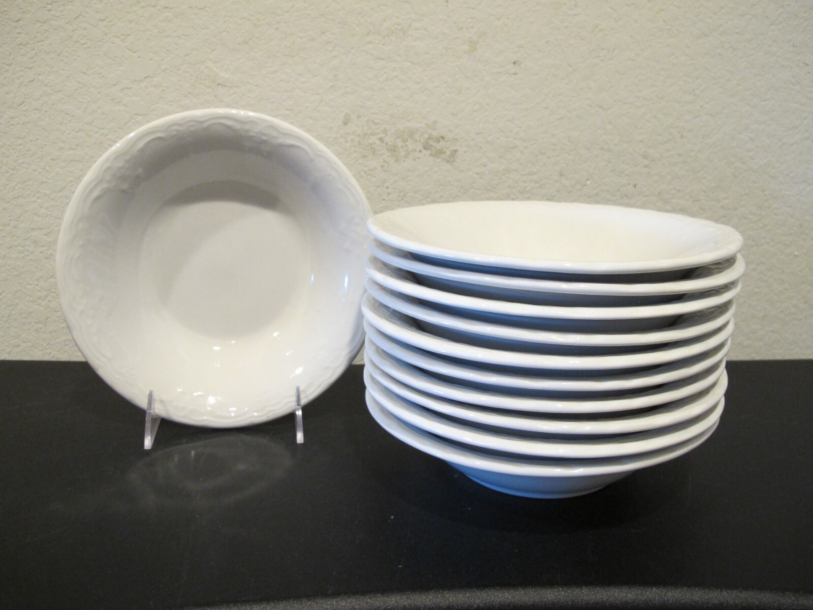 (11) Philippe Richard Versailles 8" Soup Bowls