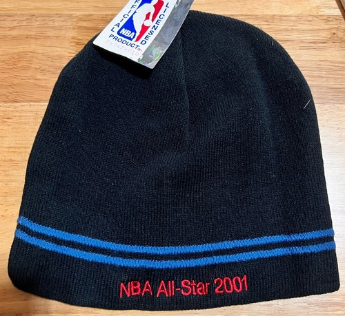 Vintage NBA 2001 All Star Game Washington DC Strickmütze Beanie Neu mit Etikett - Bild 2 von 3