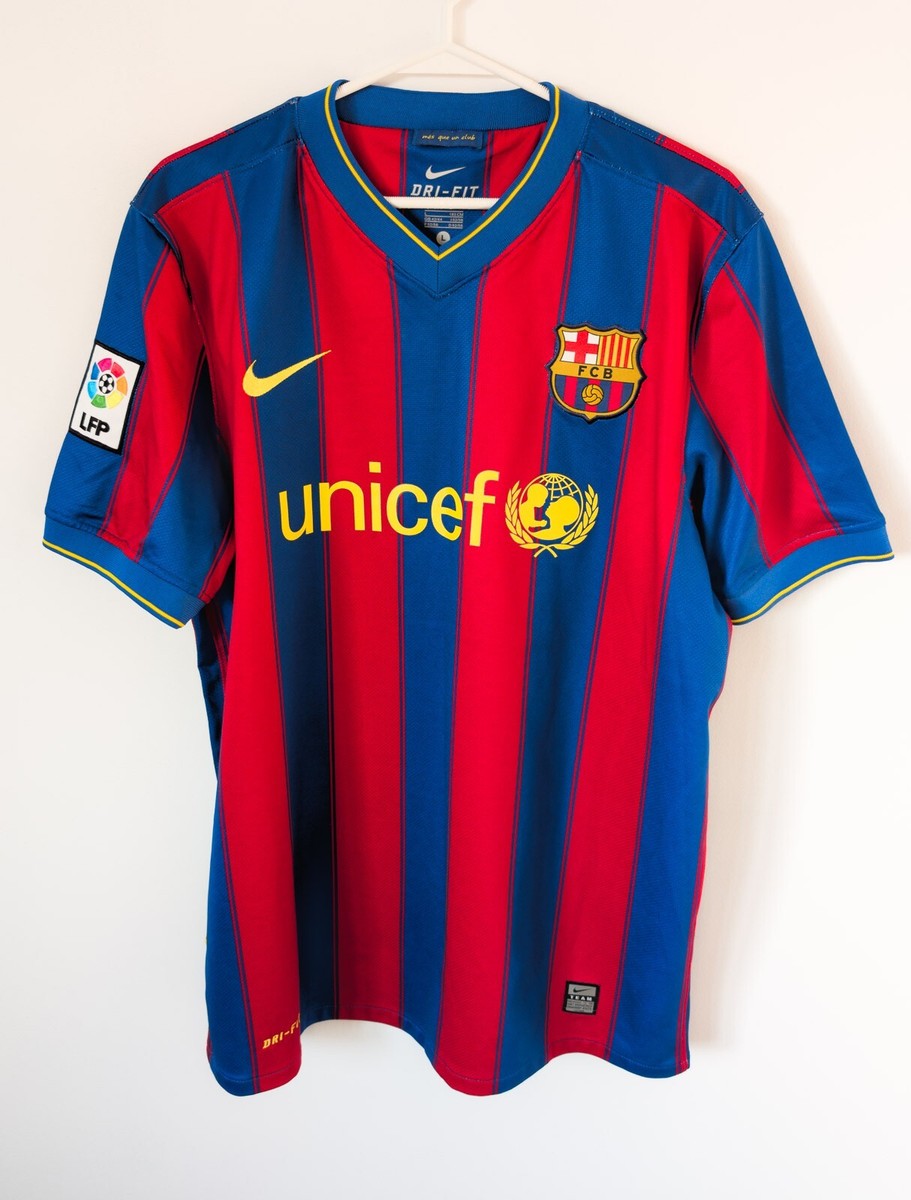 【未使用品・タグ付き】FC Barcelona 長袖 UNICEF NIKE FCバルセロナ 06/07 ユニフォーム ホーム 長袖 unicef