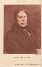 CP PORTRAIT INGRES PAR LUI-MEME