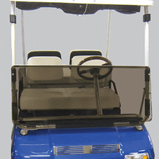 Tinted Fold Down Golf Cart Acrylic Windshield for Club Car DS 1982 - 2000.5