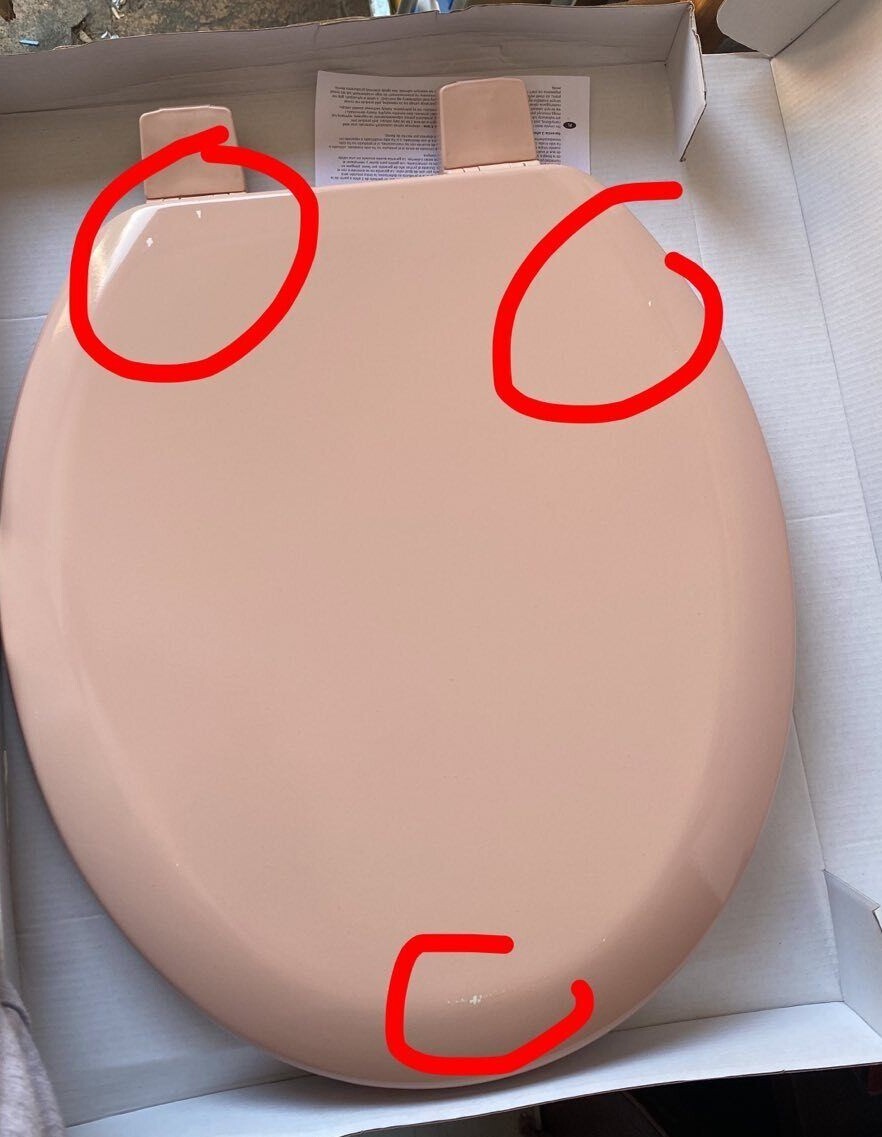 OPEN BOX Bemis Moulded Wood Toilet Seat Colour Toilet Seats eBay