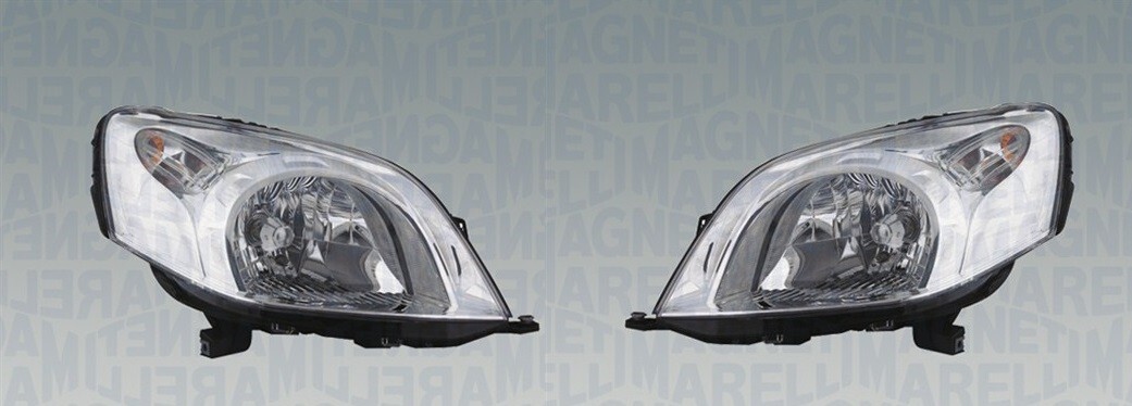Phares avant électriques avec moteur intégré pour Bipper et Qubo 07-16