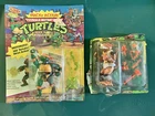 Teenage Mutant Ninja Turtles Vintage Wacky Action Michaelangelo & Splinter 1989