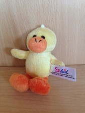Stoffpuppe Affe Sunkid als Schlüsselanhänger ca 11 cm groß Super Ansehen !!