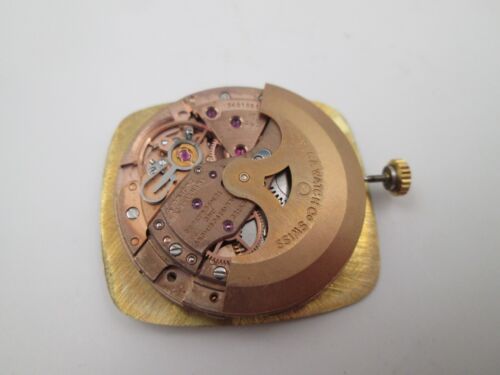 Máquina y esfera Omega Constellation automática. Calibre 751. Dial dorado. 1970 - Imagen 5 de 8