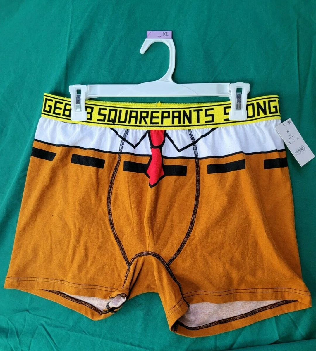 NEW! SpongeBob SquarePants Boxers Size XL Extra Large Mens Briefs