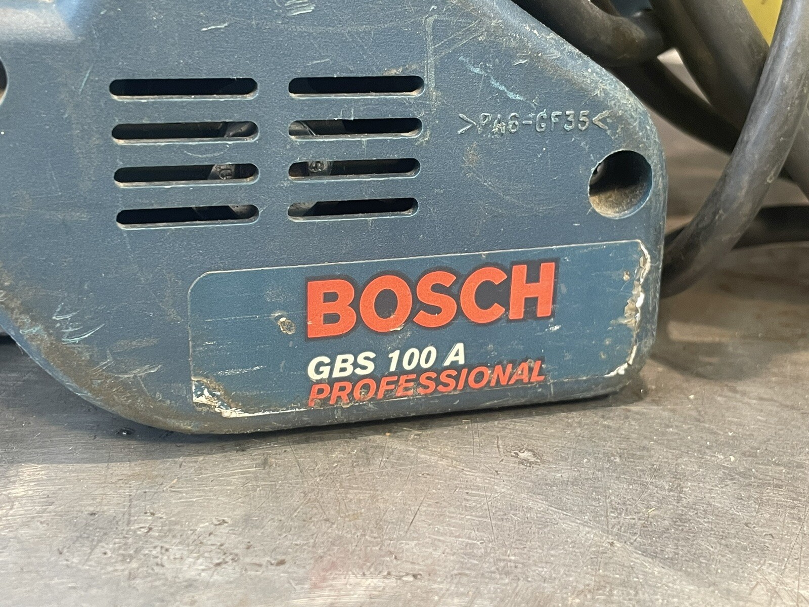 Bosch GBS 100 A Heavy Duty Belt Sander 240V 100x620mm 4”x24” 1200W eBay