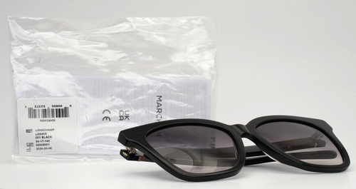 LONGCHAMP LO696S 001 Black Womens Square Gradient Sunglasses 54-17-140 B:47 - Picture 15 of 16