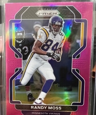 2021 Panini Prizm Randy Moss Pink Prizm #133 - Vikings