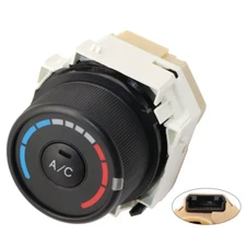 For 09-13 Toyota Corolla Front Central A/C TEMP Control Switch Assembly Black