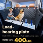 ITNAST Convertible Back Seat Extender for Dogs, Foldable 400lbs Hard Bottom D — photo 4