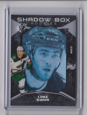 17-18 2017-18 SPx Shadow Box Rookies #33 Luke Kunin Rookie 027/298 Minnesota 
