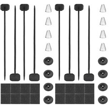 Fan Mounting Kit, 2-Pack Electric Radiator Fan Mounting Kit Compatible for Elec