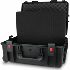 Waterproof Trolley Hard Large Flight Case Utility Photography Tool Box Pick Foam