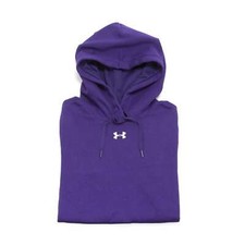 purple under armour zip up hoodie
