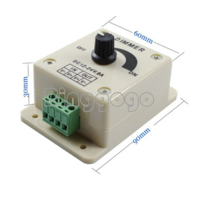 DC 12V-24V 8A Automatic Infrared PIR Motion Sensor PIR Switch For LED Light