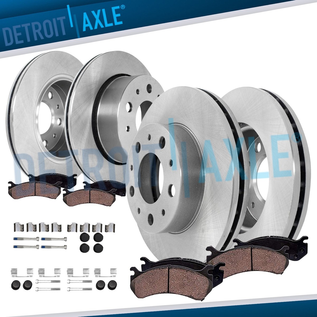 2023 Ram ProMaster 3500 Van Cross Drilled & Slotted Brake Pad and Rotor Kit - Performance Brake Kit