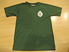 NEW Boys L 12-14 SPORT TEK Athletic PERFORMANCE TEE T Shirt TOP Green KNIT Golf