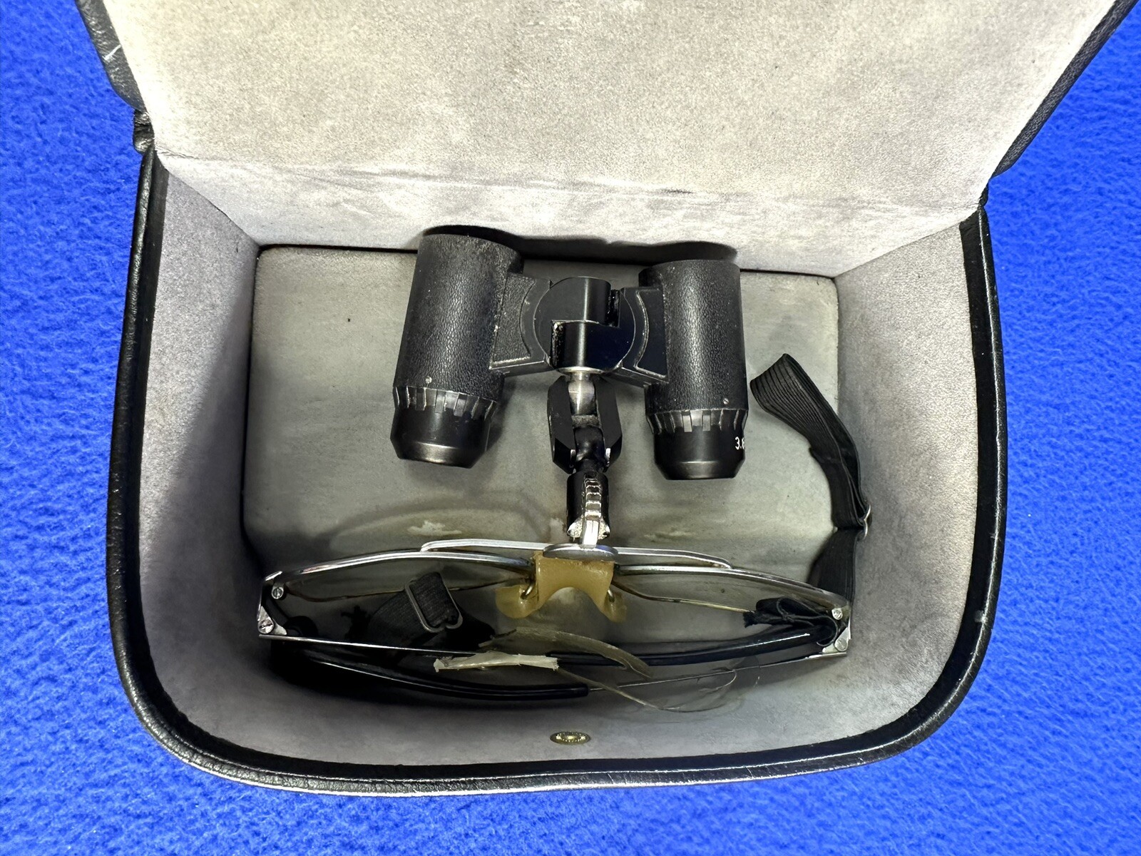 Vintage Carl Zeiss West Germany 3.6x350 Loupes with Zeiss Eyeglasses