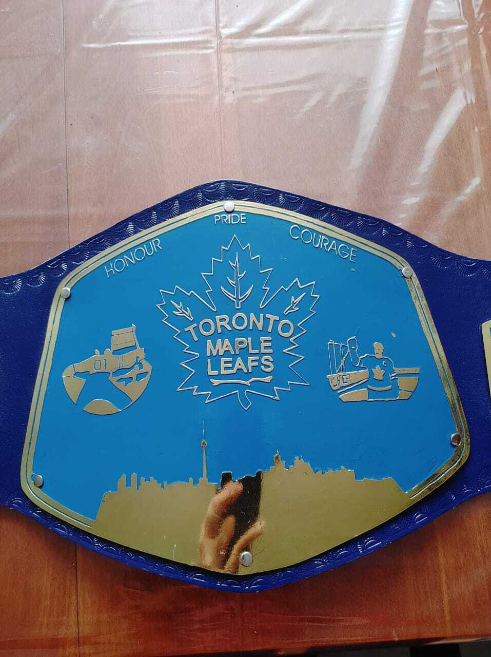 Mepal Leaf championship Ice Hockey Championship Belt Adult size