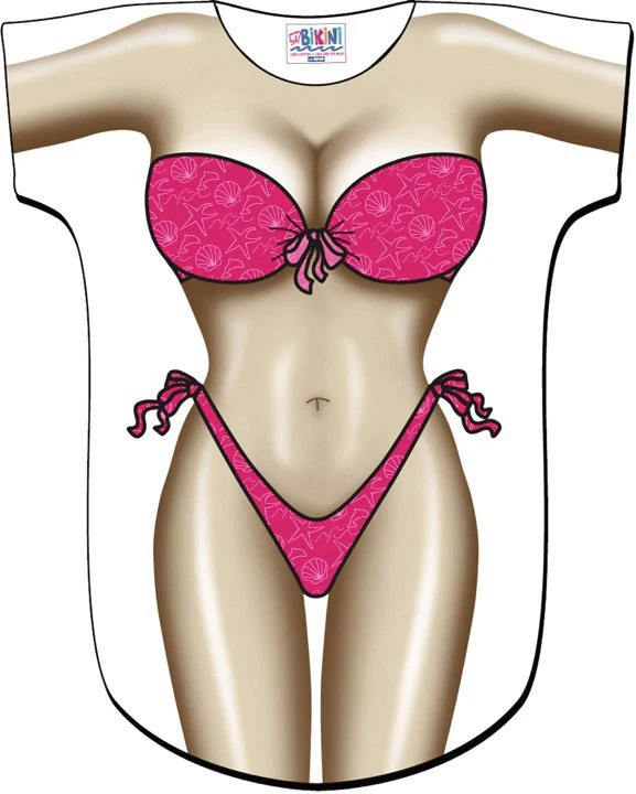 Bikini body t 2025 shirt cover up
