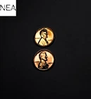 1954+1955 Lincoln Wheat Penny Cent ~ Proof  (scratched) ~ ZWL50