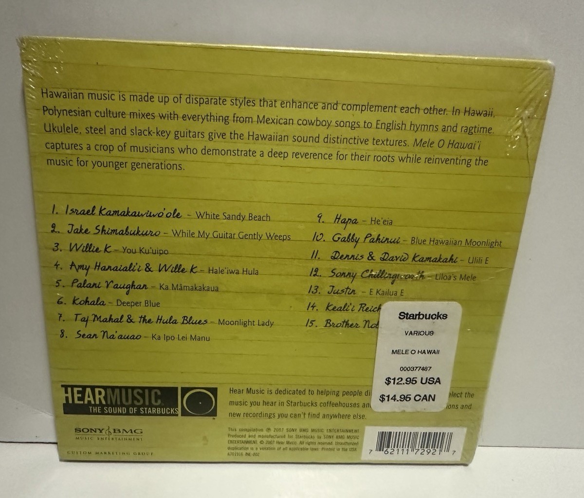 Mele O Hawai'i (Songs of Hawaii) by Various Artists (CD