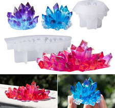 Resin Crystal Casting Silicone Mold Epoxy Pendant Craft DIY Making Tool