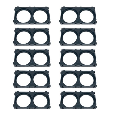 10pcs 32140 Lithium Battery Holder, ABS Battery Pack Brackets Cell Spacer