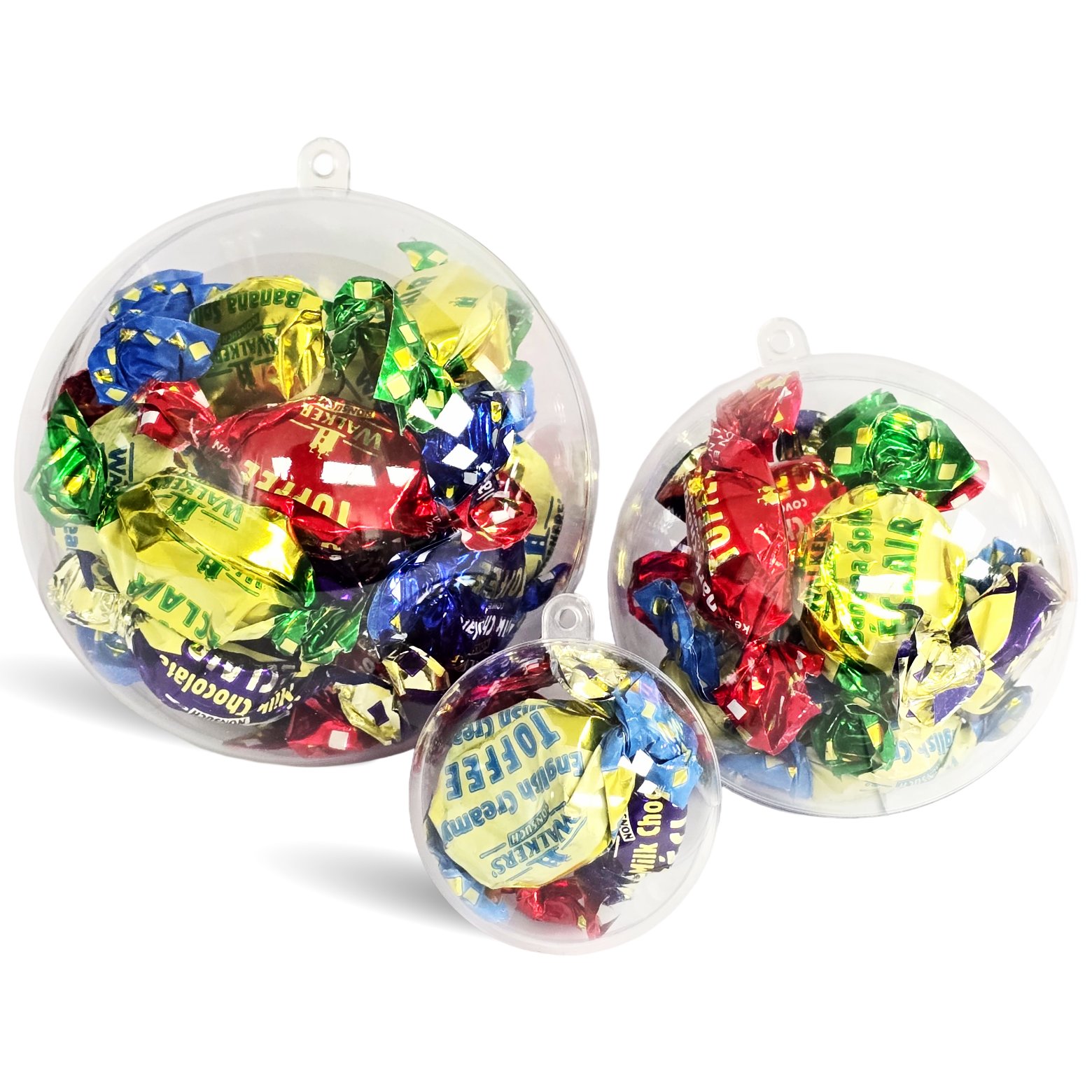 Walkers Assorted Toffee & Eclairs Christmas Tree Baubles Hanging Decoration