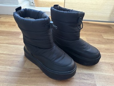 Pummys Snowboots Nightfall, Damen, Schwarz, Größe 38