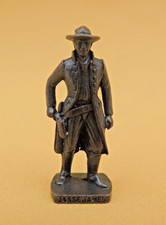 KINDER Métal - JESSE JAMES - Cowboy de l'Ouest 1979 - Vintage Ferrero