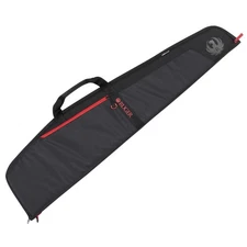 Allen Ruger 46in Scoped Rifle Case Black Red Soft Padded With Large Side Pocket