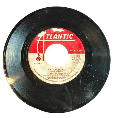 John Hammond - Shake For Me /  I'm Tore Down, 7'', (Vinyl)