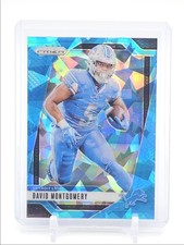 DAVID MONTGOMERY 2024 PANINI PRIZM BLUE CRACKED ICE DETROIT LIONS /99 Q5454