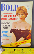 Revista Bold Febrero 1960 - Contenido Mickey Mantle - Nuevo Stock Antiguo