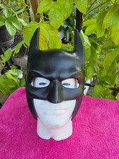 Batman Hard Shell Mask Halloween Costume Party Cosplay Adult Size - Black