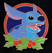 Disney ~ IT’S A SMALL WORLD Holiday Mystery Pin Blind Box LR - STITCH ONLY New