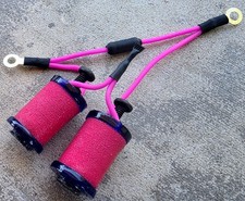 1.25" 8-32 Tattoo Machine Parts Coils 8 Wrap Deep Blue washers Hot Pink Neon USA