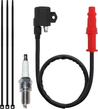Ignition Coil & Spark Plug Set Compatible with Ranger 400 500 & Sportsman 400 45