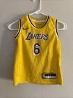 Nike Lebron James LA Lakers #6 Icon Swingman Man Jersey Rare Streetwear Kids L