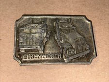 VINTAGE 1977 KENWORTH CABOVER LONG NOSE TRUCK BUCKLE