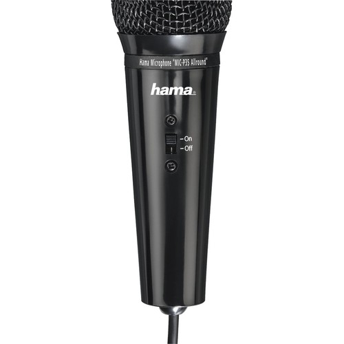 Hama MIC-P35 Allround Tischmikrofon Streaming Mikrofon für Podcast Vlogs Gaming - Bild 2 von 3
