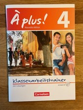 a plus ! 4 klassenarbeitstrainer mit lösungen neuwertig unbenutzt mit cd