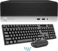 HP ProDesk 400 G5 SFF Desktop PC I5-8500 32GB RAM 2TB NVMe SSD Black/Silver