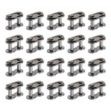 20Pcs 16.2mm Pitch 40 Chain Master Connect Links Carbon Steel Roller Chain Link