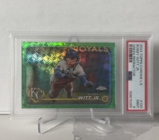 2024 Topps Chrome Logofractor Edition - Bobby Witt Jr. #120 Green Refractor /99