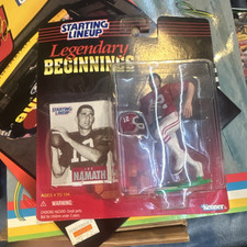 Kenner Starting Lineup Legendary Beginnings Joe Namath Action Figure with Helmet