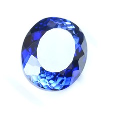 53 Ct Natural Ceylon Blue Sapphire Oval EGL Certified Flawless Loose Gemstone